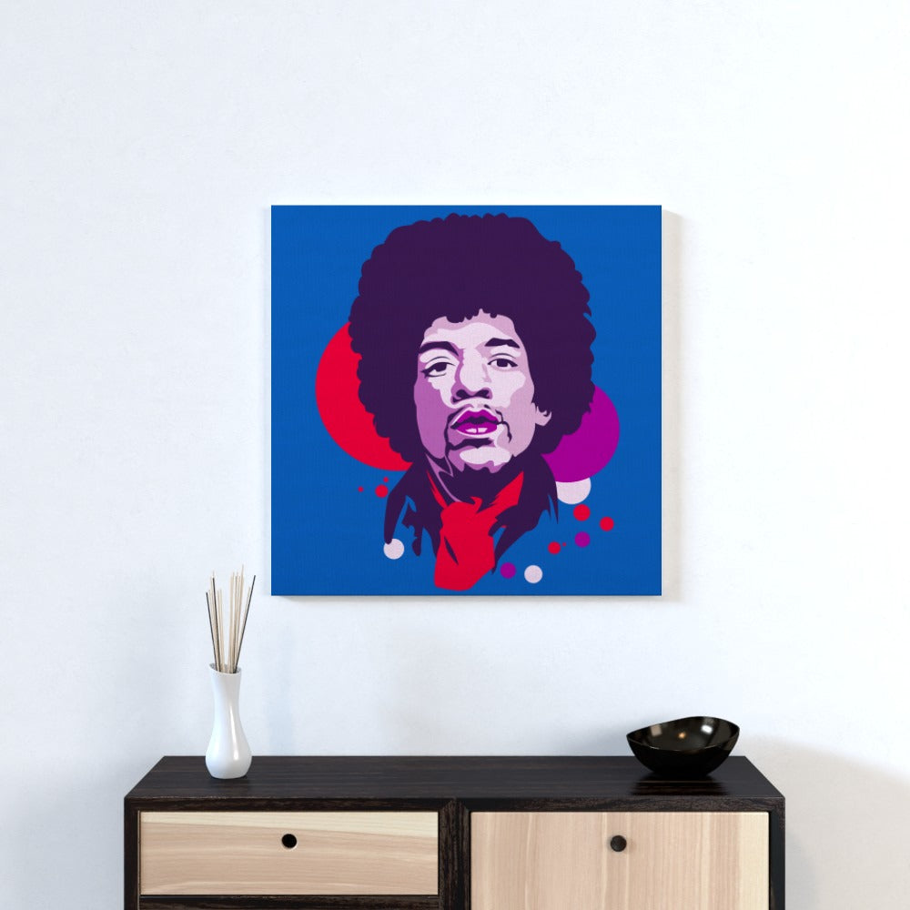 Wall Canvas - Legends - Jimi Hendrix — Print On It