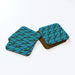 Coasters - Abstract Waves Blue/Green - printonitshop