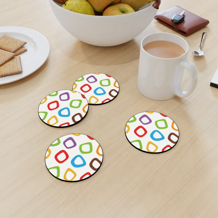 Coasters - Coloured Cherios - printonitshop