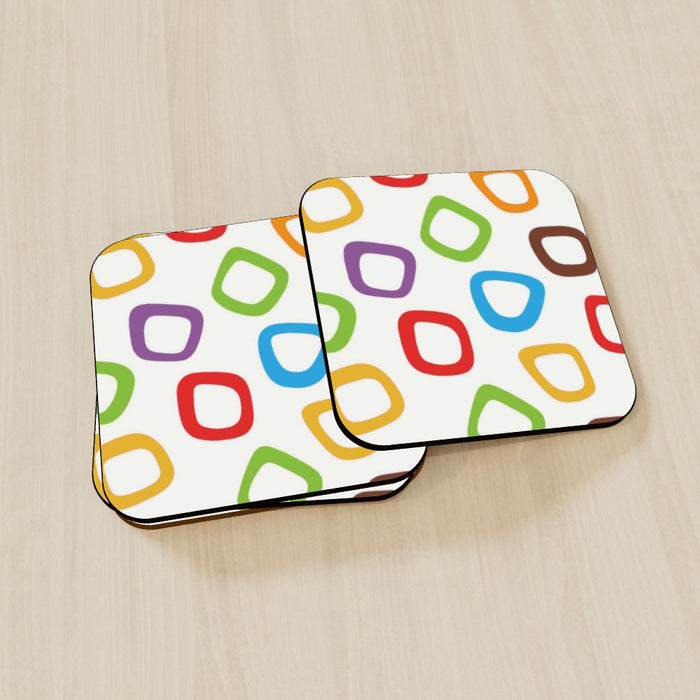 Coasters - Coloured Cherios - printonitshop