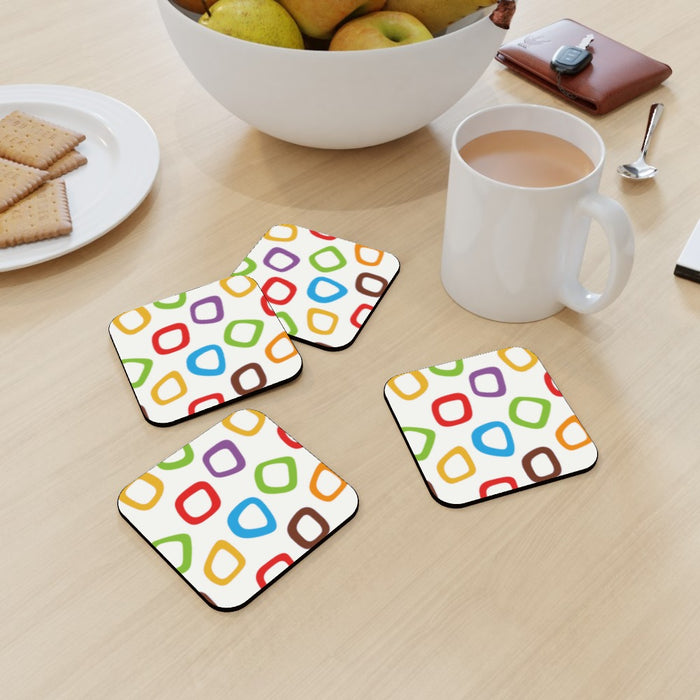 Coasters - Coloured Cherios - printonitshop