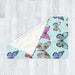 Blanket - Floral Butterflies - printonitshop