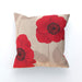 Cushions - Red Flowers - printonitshop