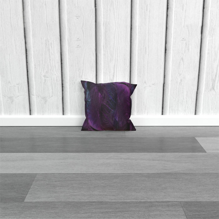 Cushions - Purple Feathers - printonitshop