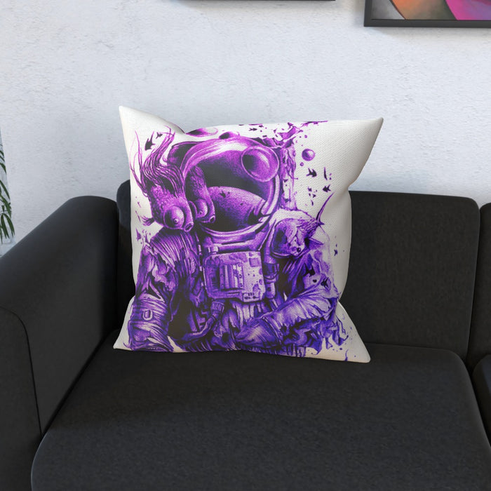 Cushions - Aqua Spaceman - printonitshop