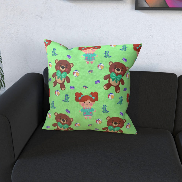 Cushions - Toys Green - printonitshop