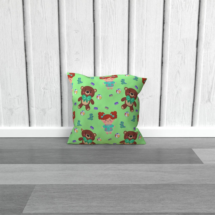 Cushions - Toys Green - printonitshop