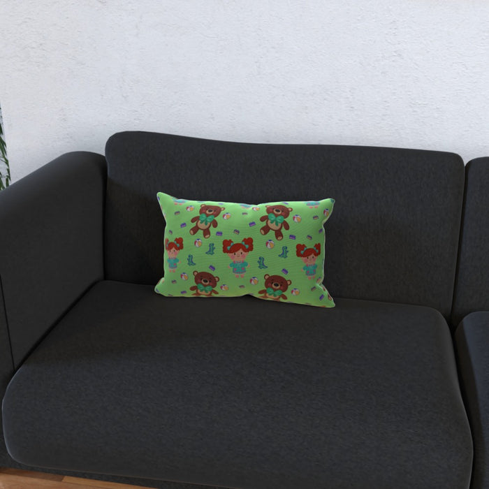 Cushions - Toys Green - printonitshop