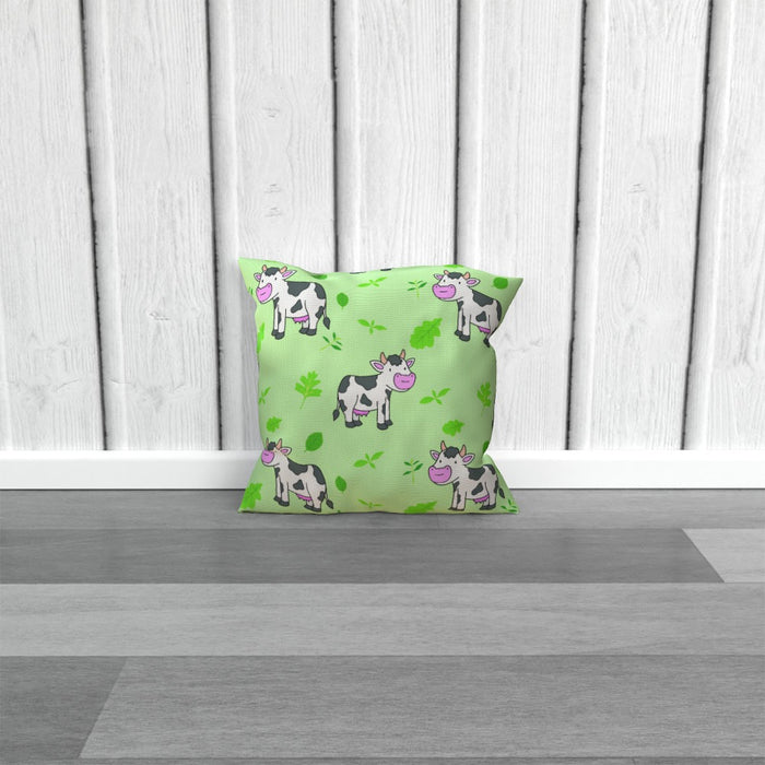 Cushions - Green Cows - printonitshop