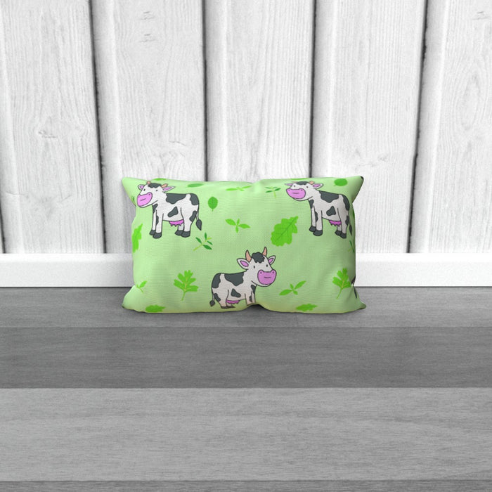 Cushions - Green Cows - printonitshop