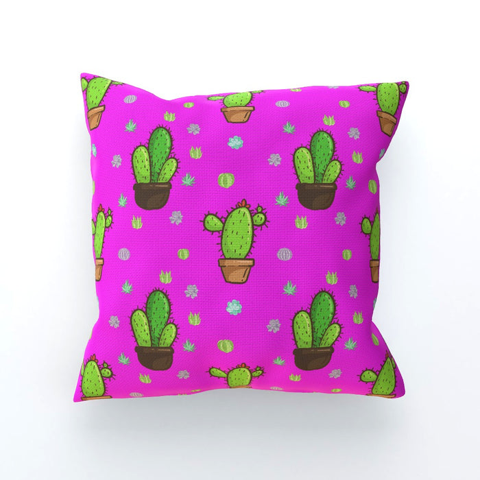 Cushions - Cactus on Pink - printonitshop