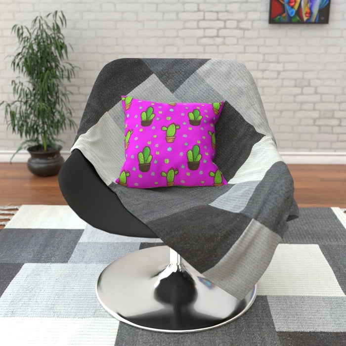 Cushions - Cactus on Pink - printonitshop