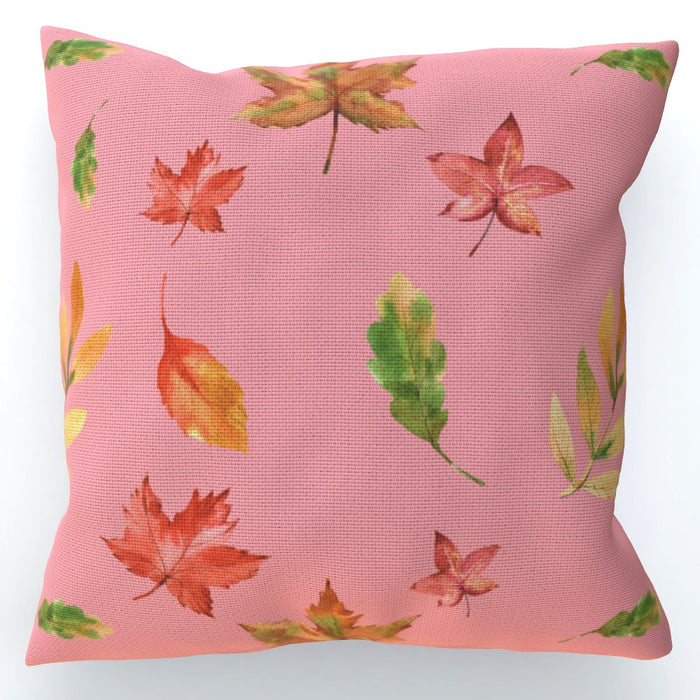 Cushions - Autumn Leaves Pink - printonitshop