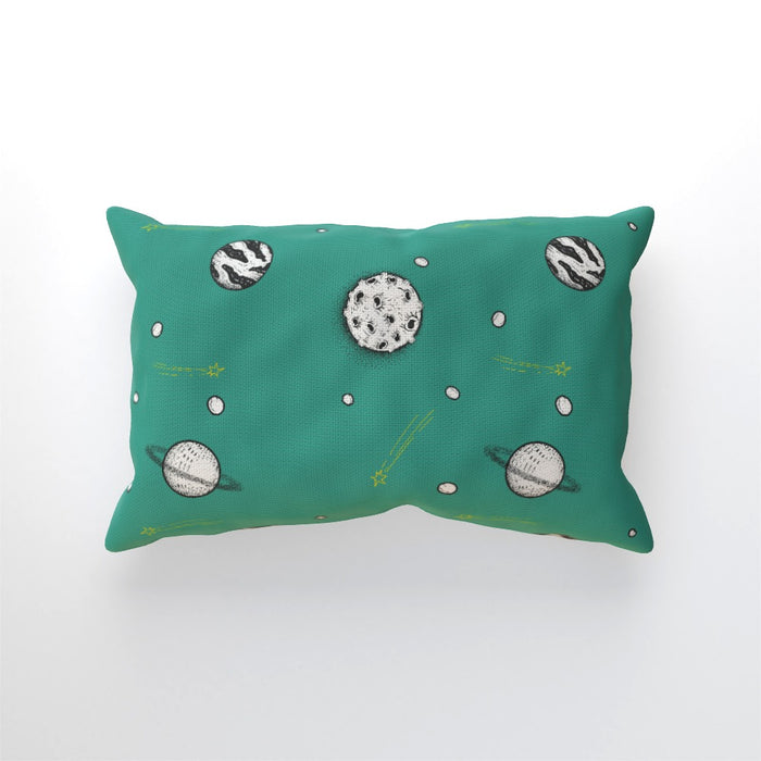 Cushions - Planets Teal - printonitshop