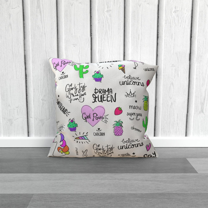 Cushions - Girl Power - printonitshop