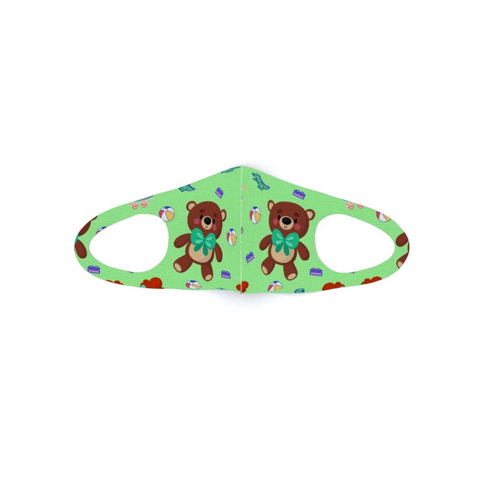 Ear Loop Mask - Toys Green - printonitshop