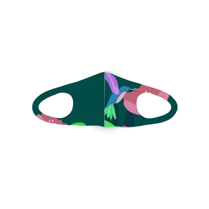 Ear Loop Mask - Floral Bird - printonitshop