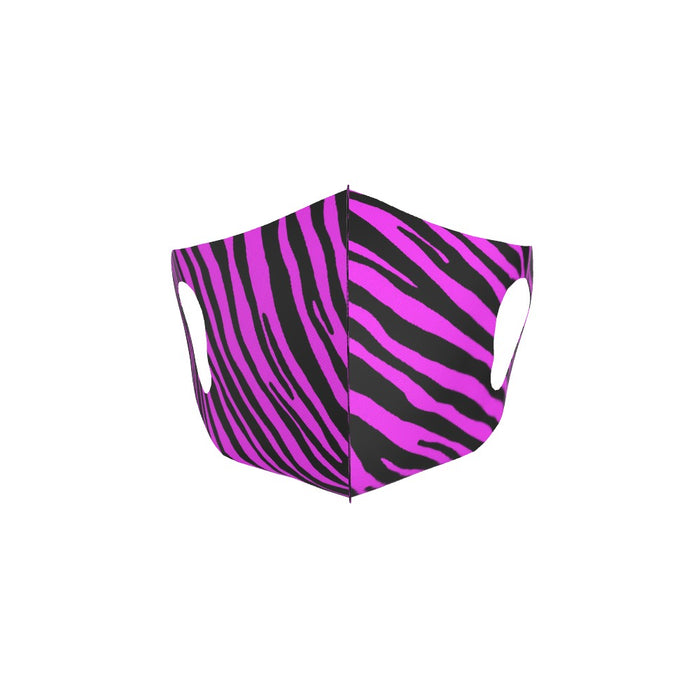 Ear Loop Mask - Pink Zebra - printonitshop