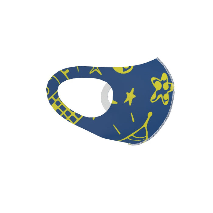 Ear Loop Mask - Space - printonitshop