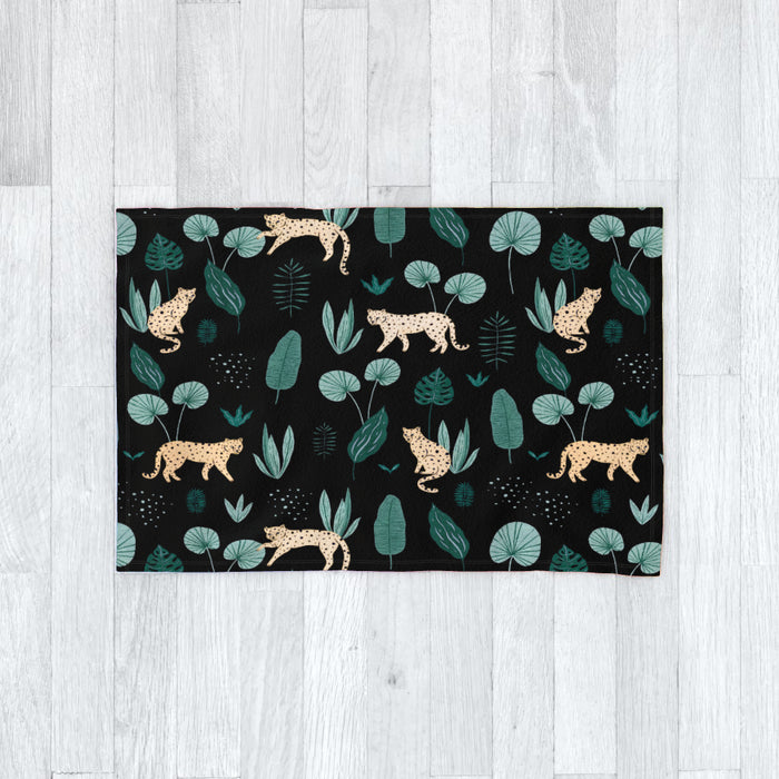 Blanket - Lazy Leopard - printonitshop