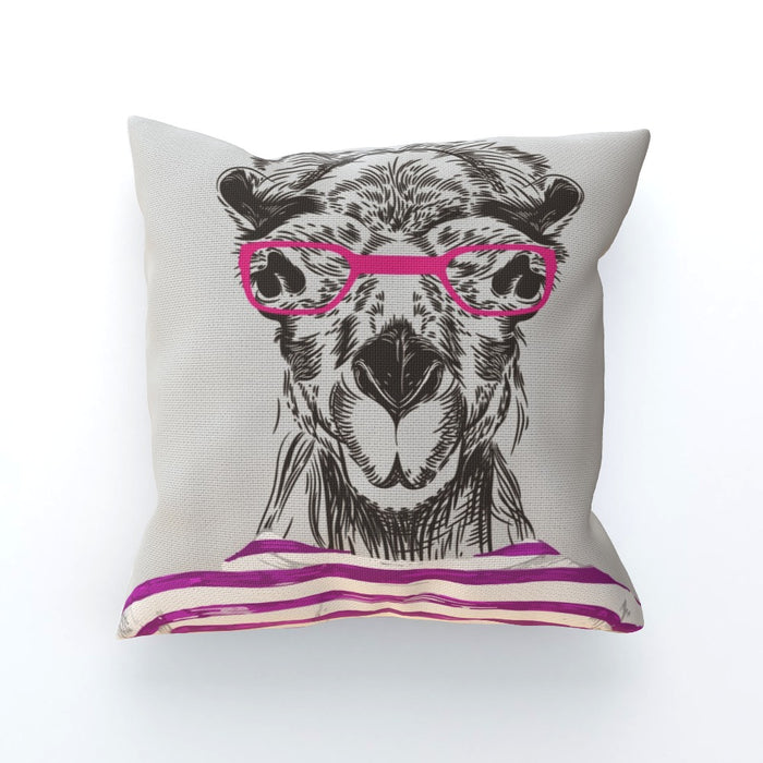 Cushion - To Cool For School Camel - printonitshop